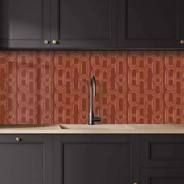 Abstract - Textuur - Bruin keuken achterwand 2 middel 871 -sfeer1