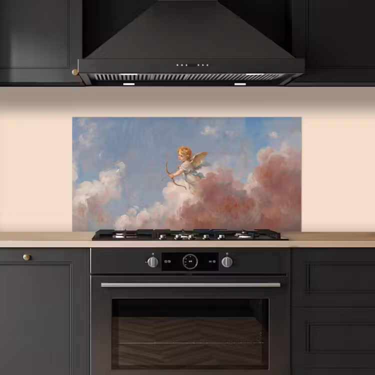 Engel - Pijl en boog - Mythologie - Klassiek keuken achterwand spatscherm middel -sfeer1