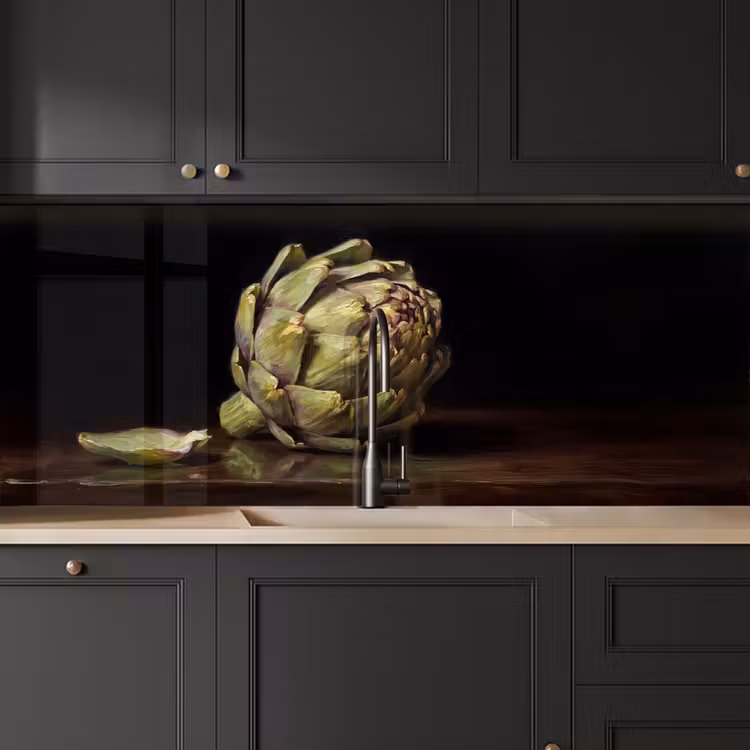 Kitchen Wall Splashback - Artichoke - Food - Classic - Artichok - Eten - Klassiek keuken achterwand 2 middel