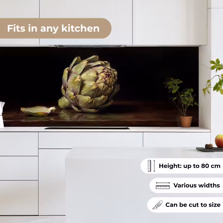 Kitchen Wall Splashback - Artichoke - Food - Classic - Artichok - Eten - Klassiek keuken achterwand 2 middel