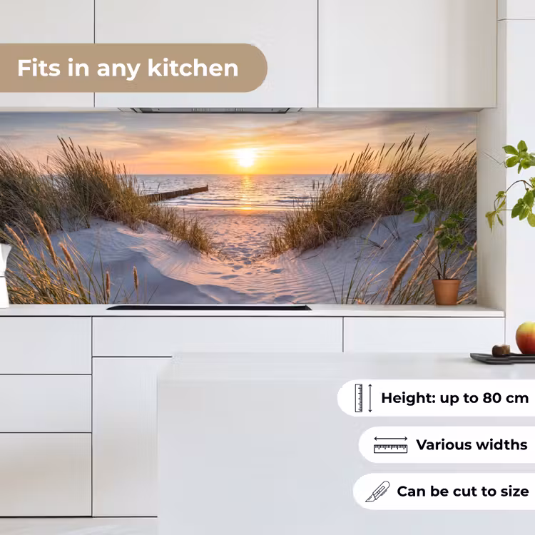 Strand - Zonsondergang - Natuur - Landschap keuken achterwand 2 middel -sfeer4_UK