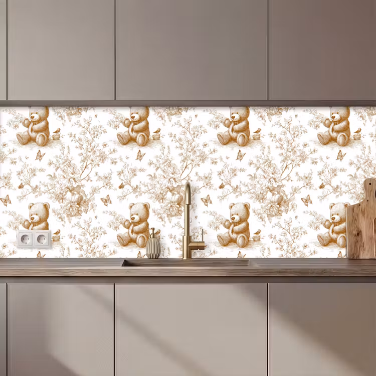 Beer - Tijdloos - Bruin keuken achterwand 2 middel 871 zz_3dshopping