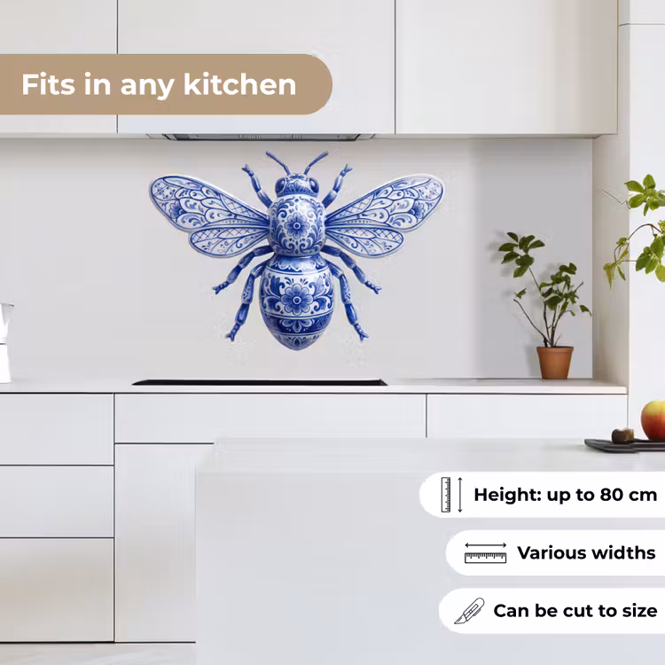 Bij - Modern - Delfts - Blauw keuken achterwand 2 middel -sfeer4_UK