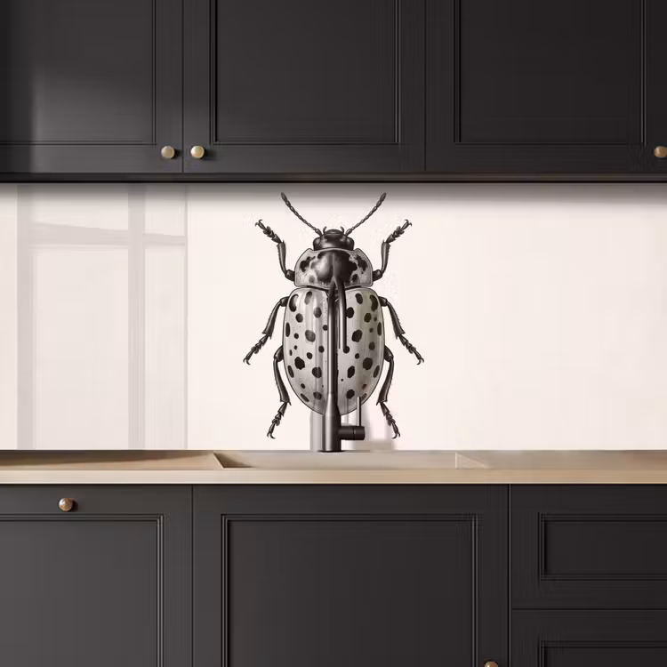 Kever - Insect - Vintage keuken achterwand 2 middel -sfeer1