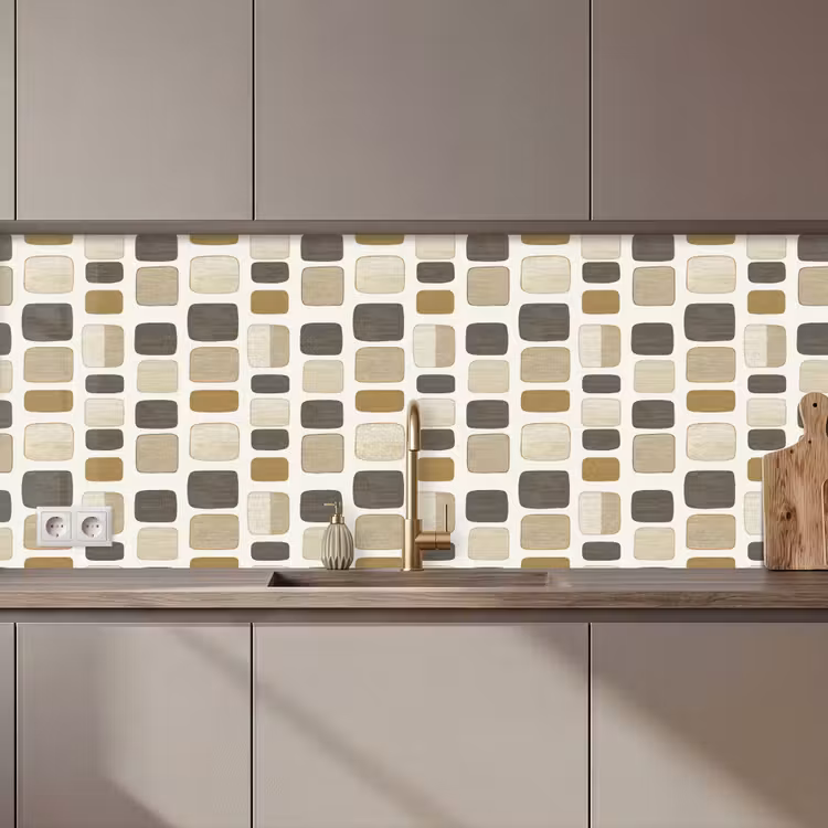 Blokken - Vintage - Grijs keuken achterwand 2 middel 871 zz_3dshopping