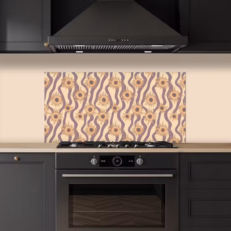 Bohemian - Vibe - Lavendelpaars keuken achterwand spatscherm middel 899 -sfeer1