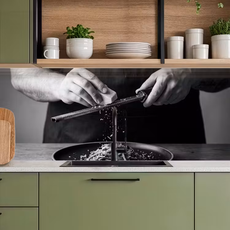 Kaas - Pasta - Rasp keuken achterwand 2 middel -sfeer3
