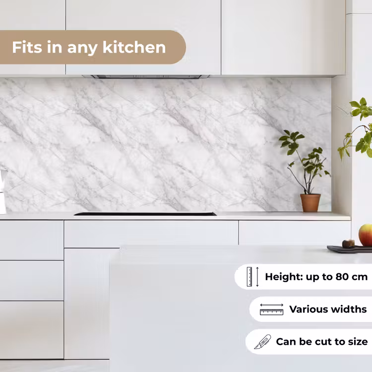 Klassiek - Marmer - Grijs keuken achterwand 2 middel 871 -sfeer4_UK