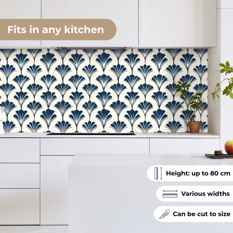 Klassiek - Motief - Blauw keuken achterwand 2 middel 871 -sfeer4_UK
