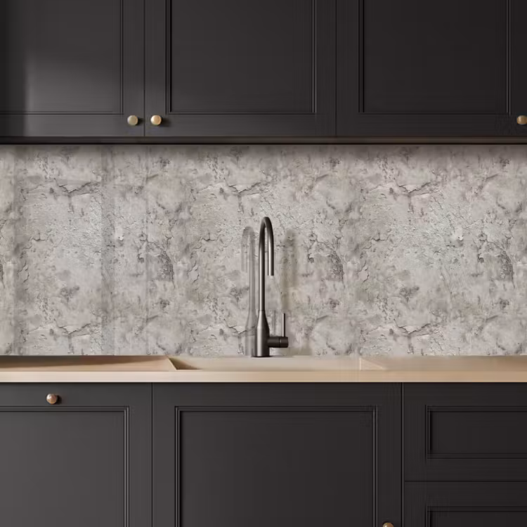 Beton  - Grijs - Muur keuken achterwand 2 middel 871 -sfeer1