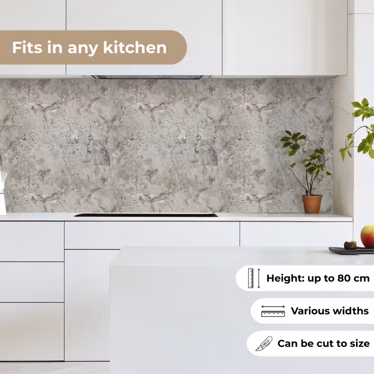 Beton  - Grijs - Muur keuken achterwand 2 middel 871 -sfeer4_UK