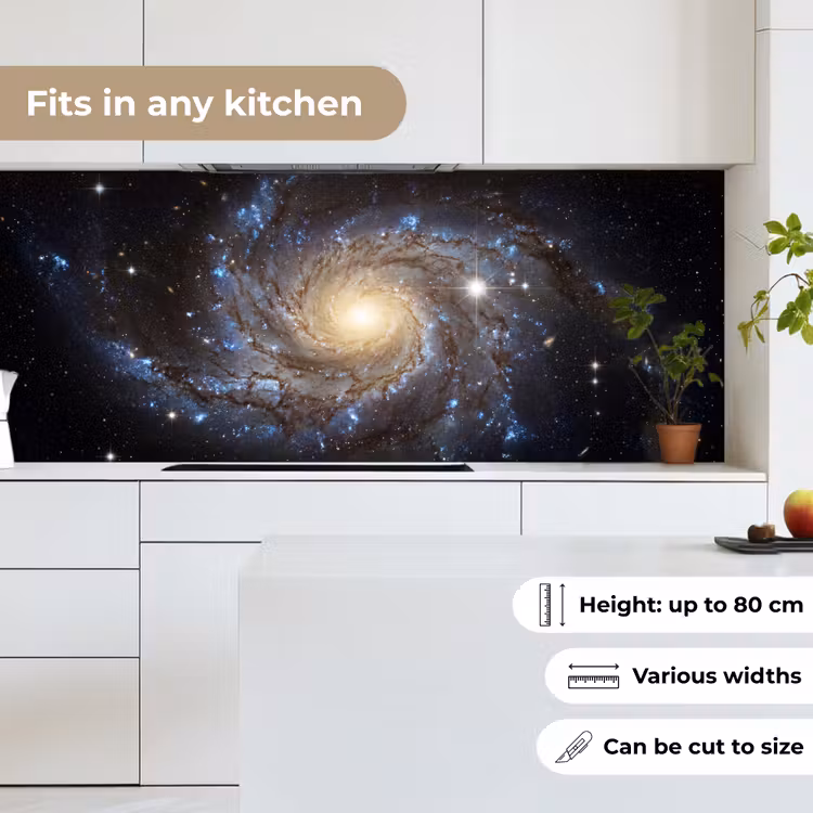 Kosmos - Sterrenstelsel - Donker keuken achterwand 2 middel -sfeer4_UK