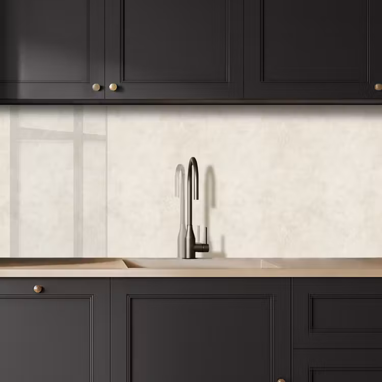 Crème - Egaal - Beton keuken achterwand 2 middel 871 -sfeer1