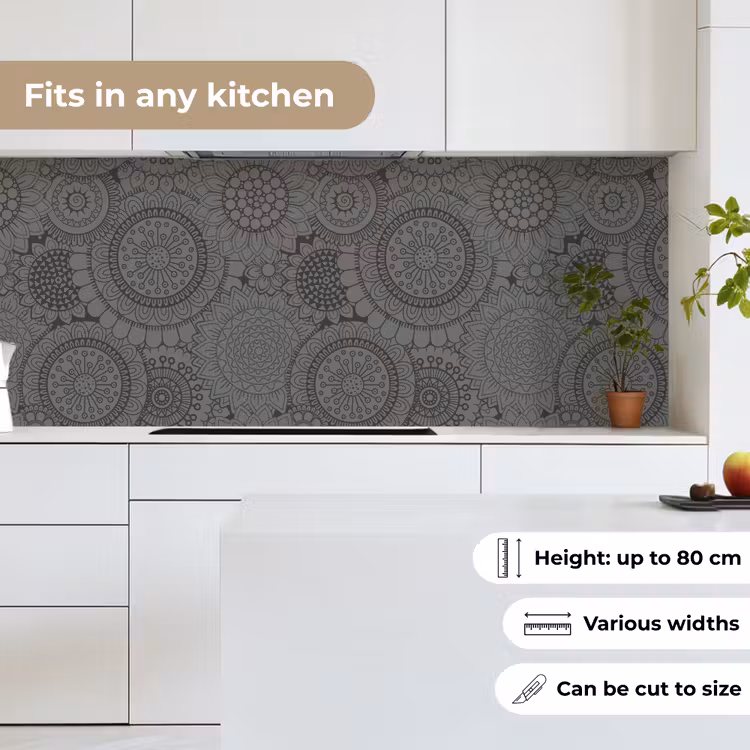 Design - Bohemian - Zonnebloem keuken achterwand 2 middel 871 -sfeer4_UK