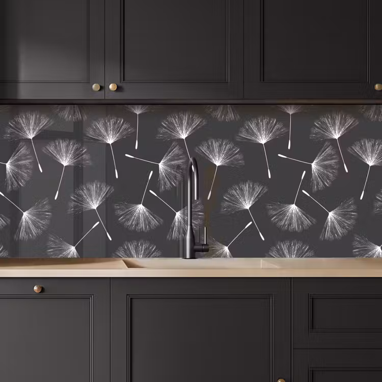 Design - Paardenbloem - Plant keuken achterwand 2 middel 871 -sfeer1