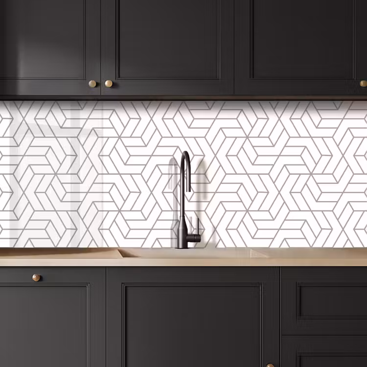 Design - Geometrie - Patroon keuken achterwand 2 middel 871 -sfeer1