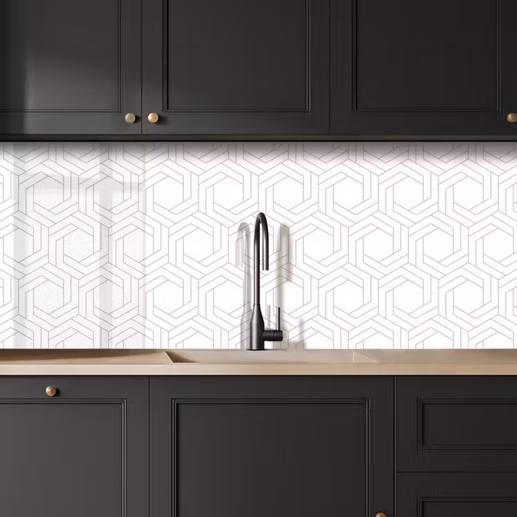 Design - Geometrie - Patronen - Abstract keuken achterwand 2 middel 871 -sfeer1