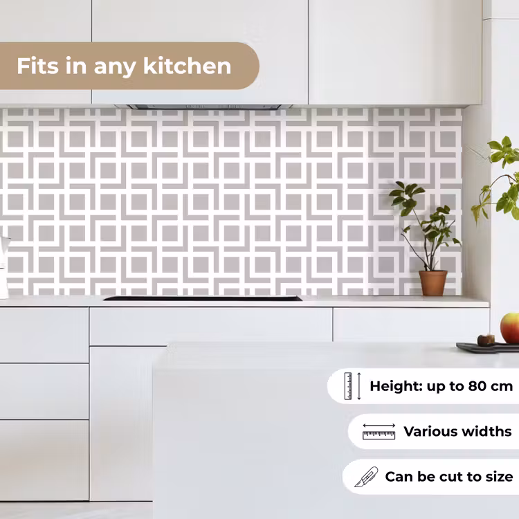 Design - Lijn - Patroon keuken achterwand 2 middel 871 -sfeer4_UK