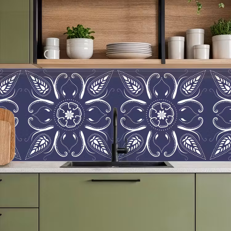 Design - Mandala - Bohemian keuken achterwand 2 middel 871 -sfeer3