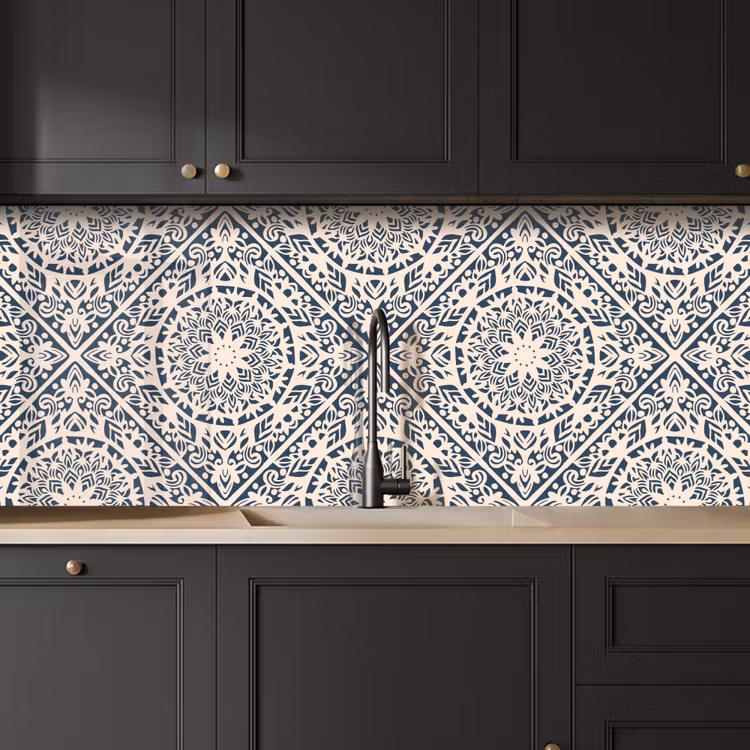 Design - Ornament - Vintage - Retro keuken achterwand 2 middel 871 -sfeer1
