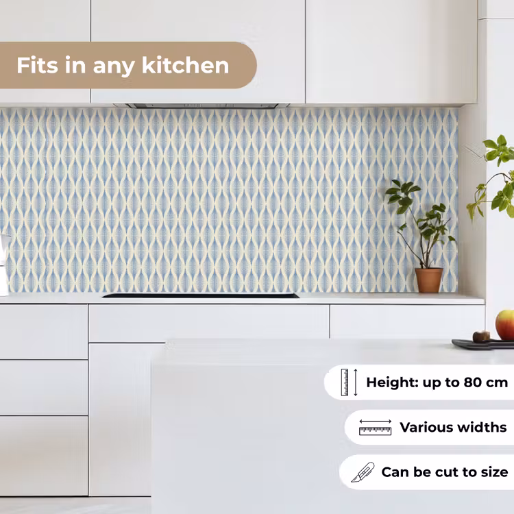Design - Vintage - Abstract keuken achterwand 2 middel 871 -sfeer4_UK