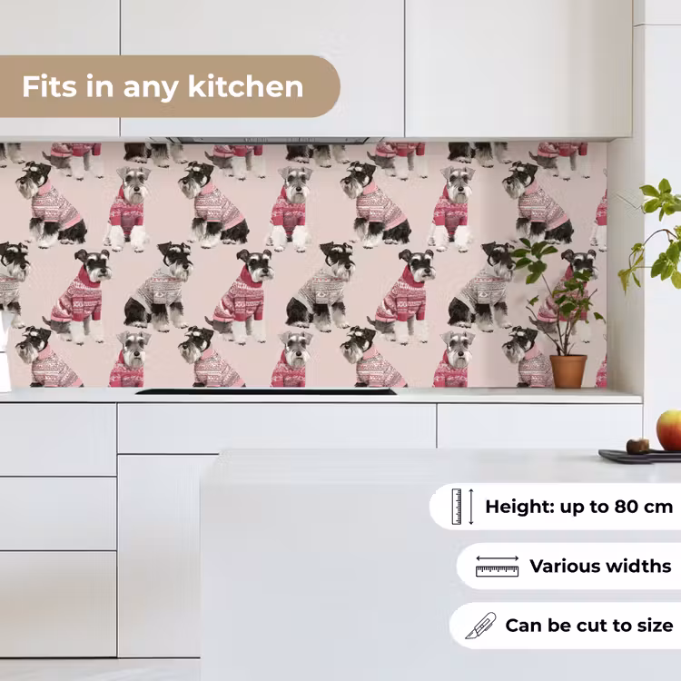 Honden - Truien - Rood keuken achterwand 2 middel 871 -sfeer4_UK