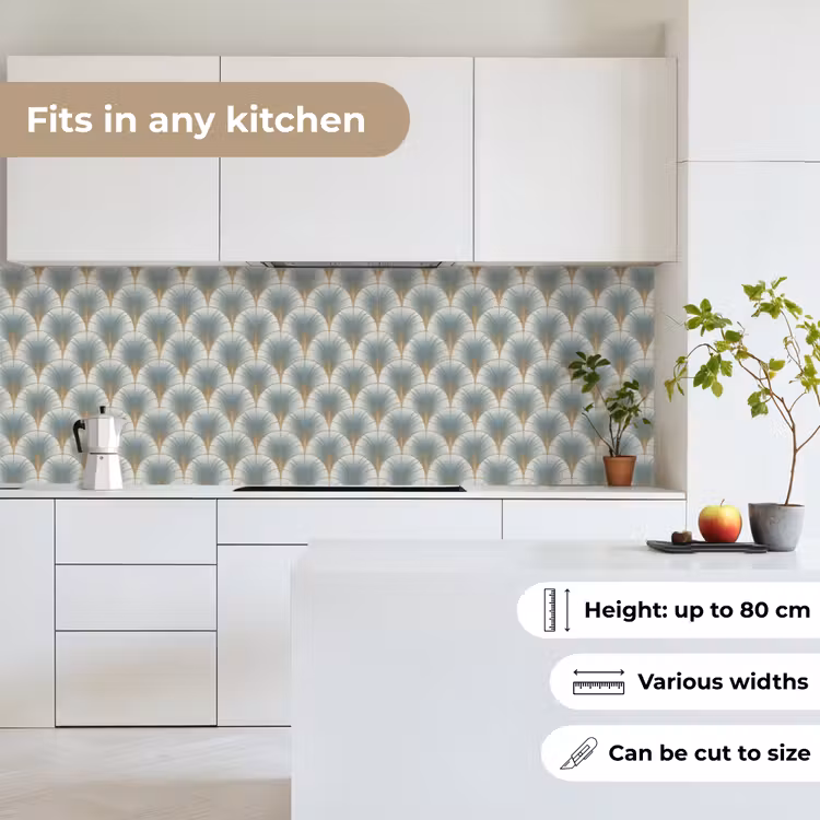 Waaier - Klassiek - Blauw keuken achterwand 2 groot 857 -sfeer4_UK