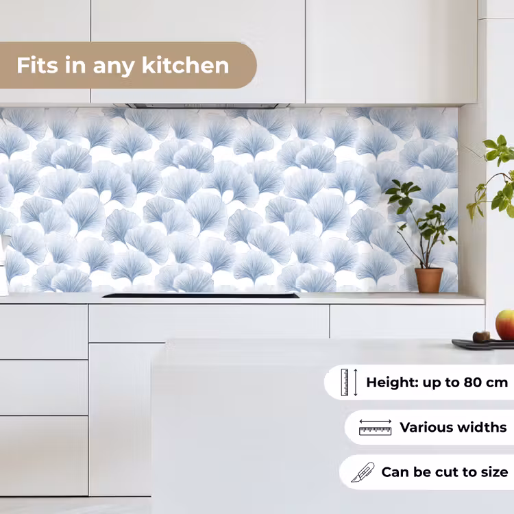 Waaier - Modern - Blauw keuken achterwand 2 middel 871 -sfeer4_UK