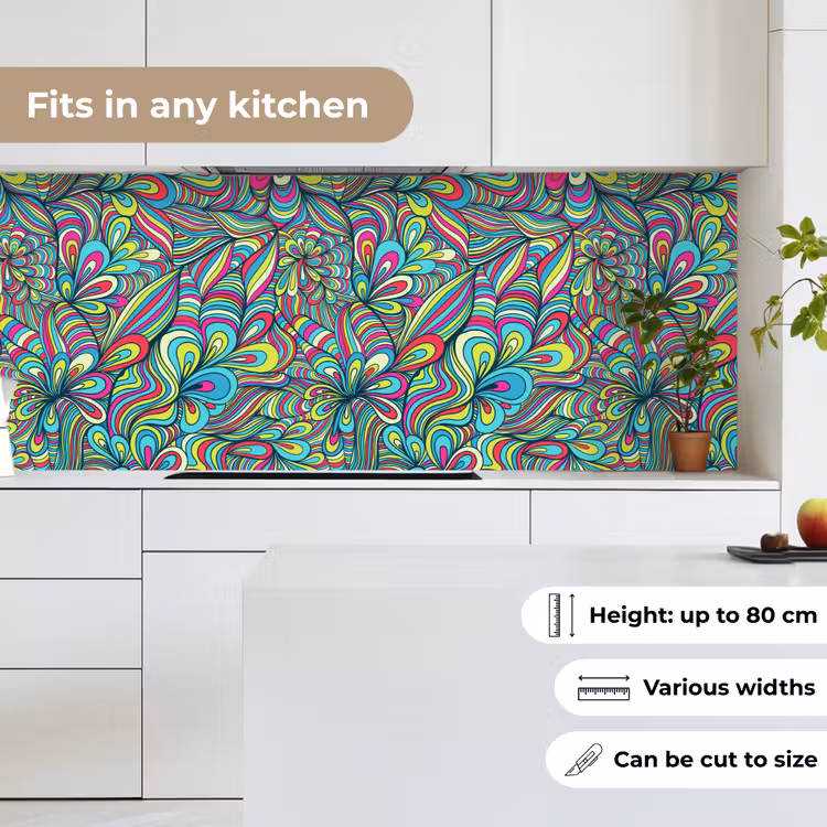 Fantasy - Design - Kleuren - Retro keuken achterwand 2 middel 871 -sfeer4_UK