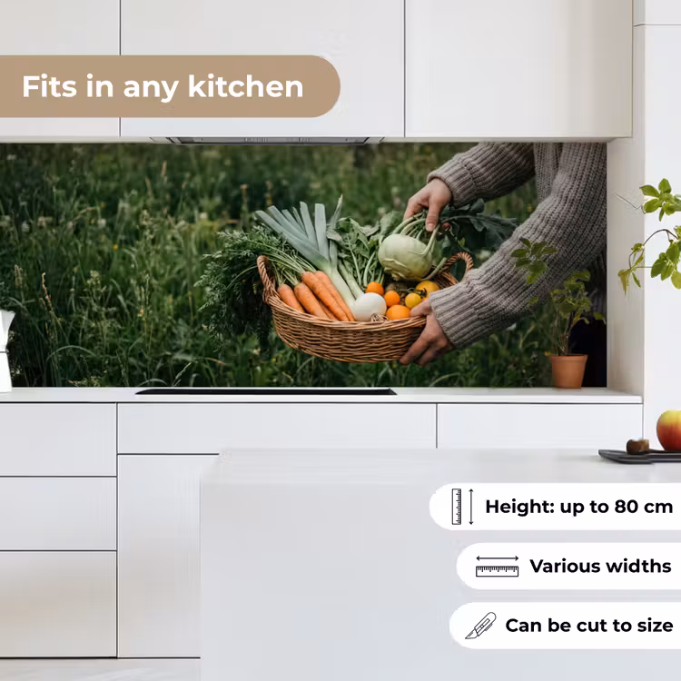 Veld - Groenten - Biologisch - Oogst keuken achterwand 2 middel -sfeer4_UK