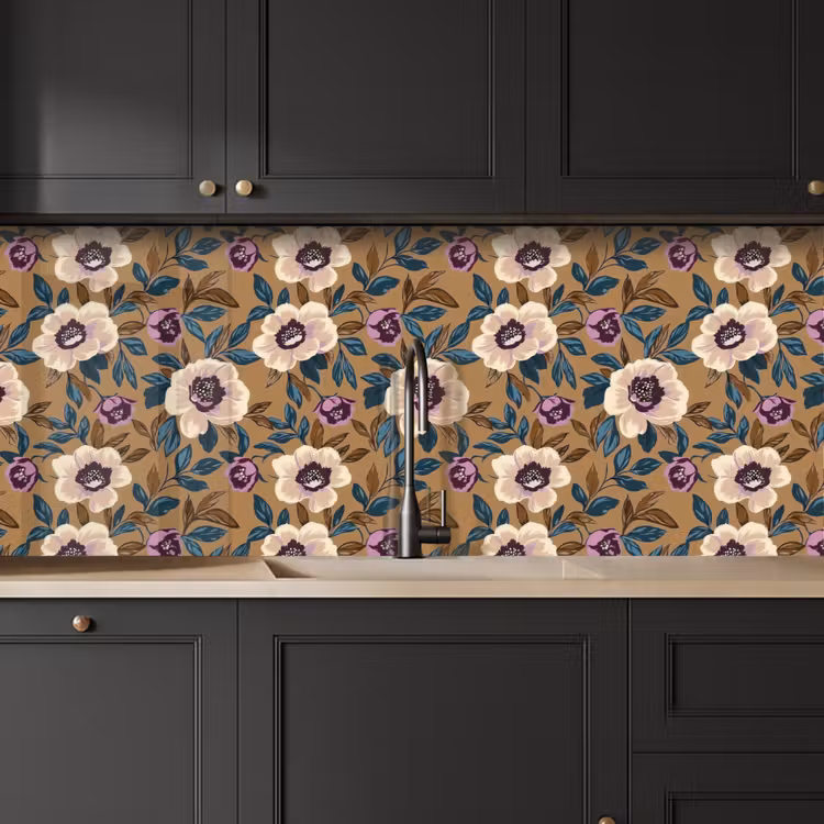 Floraal - Stilleven - Kleurrijk keuken achterwand 2 middel 871 -sfeer1