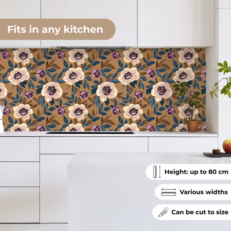Floraal - Stilleven - Kleurrijk keuken achterwand 2 middel 871 -sfeer4_UK