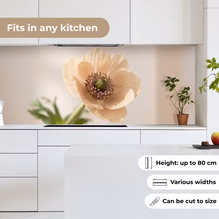 Bloem - Minimalistisch - Groen keuken achterwand 2 middel -sfeer4_UK