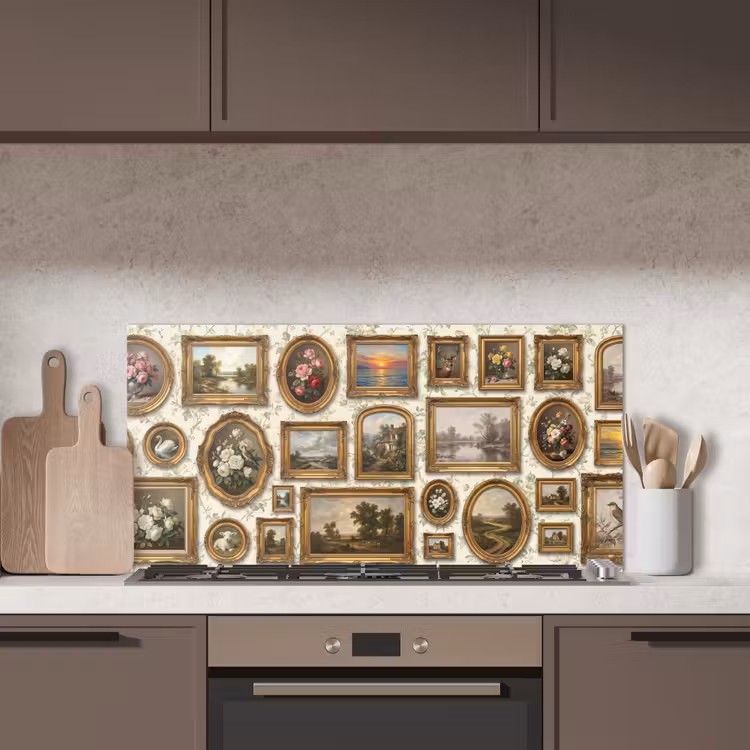 Bloemen - Roze - Stilleven - Klassiek keuken achterwand spatscherm middel -sfeer2