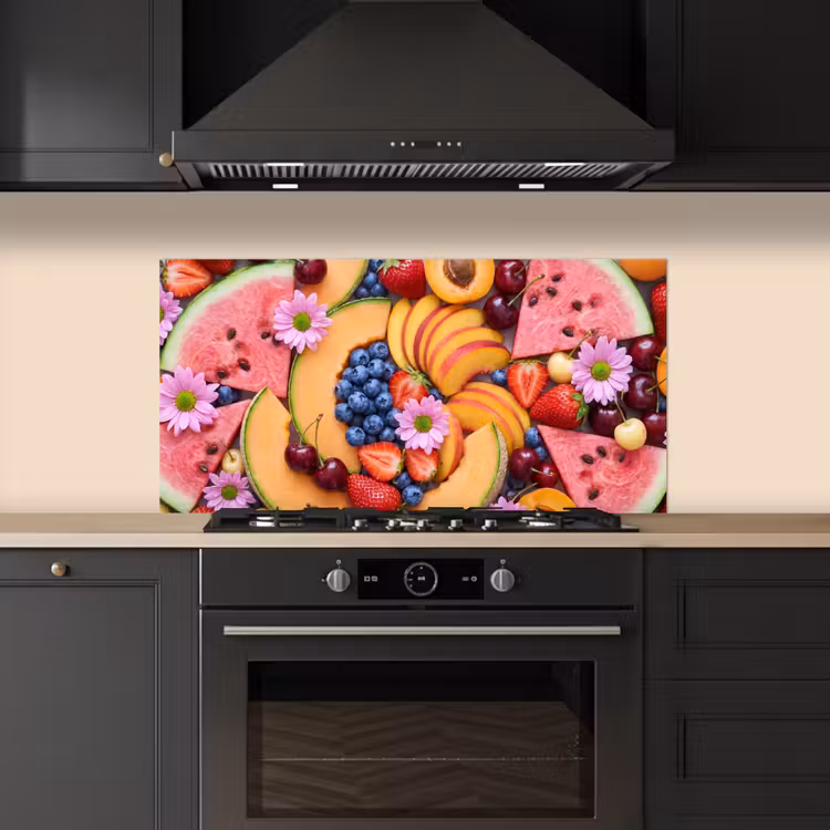 Eten - Fruit - Zomer - Kleurrijk keuken achterwand spatscherm middel -sfeer1