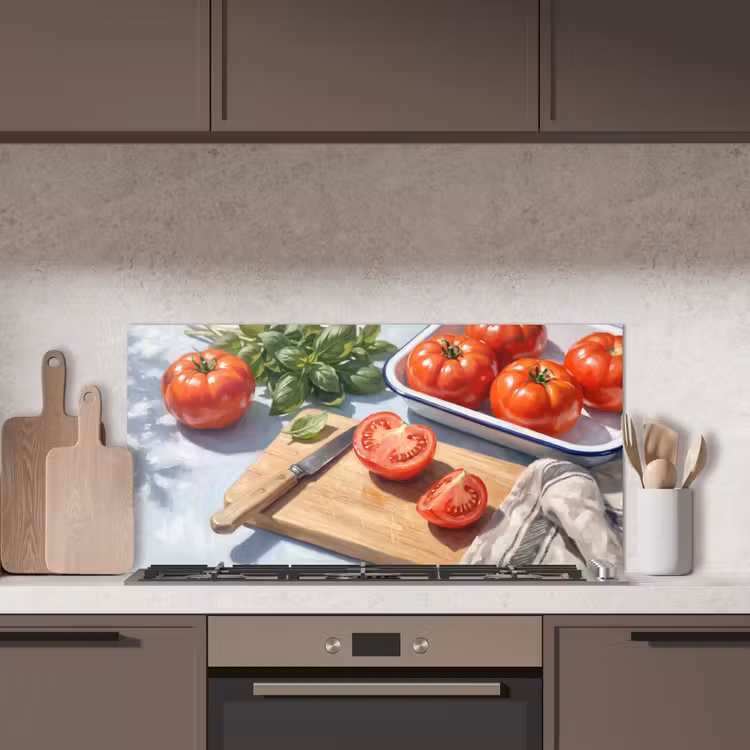 Eten - Keuken - Ingrediënten - Stillleven - Rood keuken achterwand spatscherm middel -sfeer2