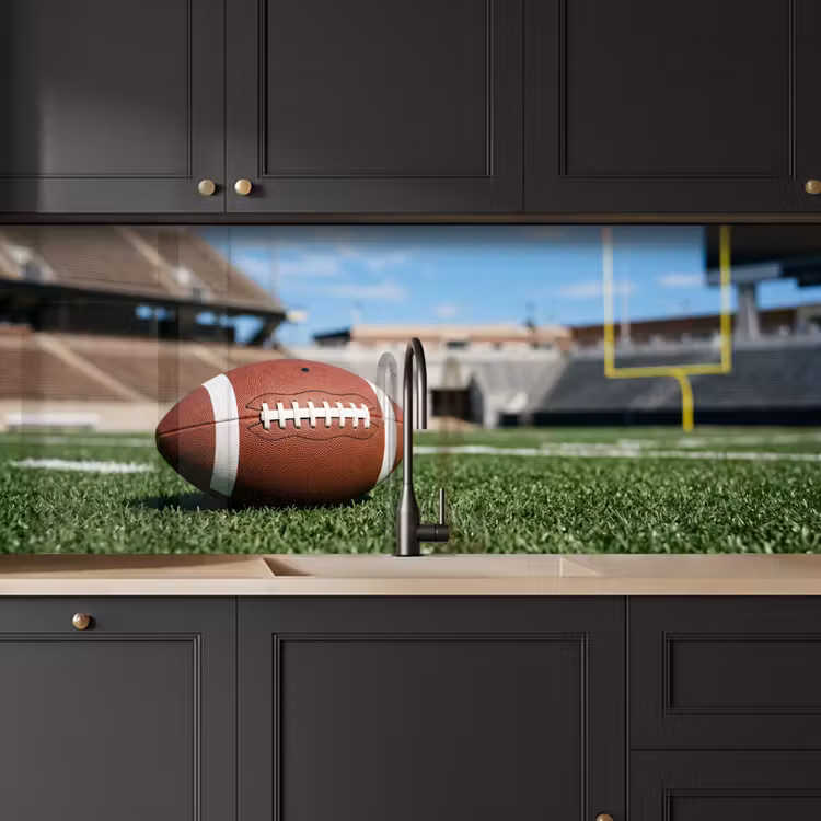 Football - Veld - Stadion - Sport keuken achterwand 2 middel -sfeer1
