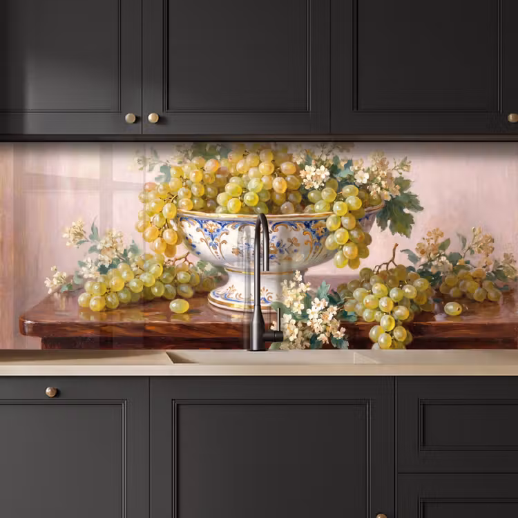 Kitchen Wall Splashback - Fruit - Still Life - Classic - Fruit - Stilleven - Klassiek keuken achterwand 2 middel