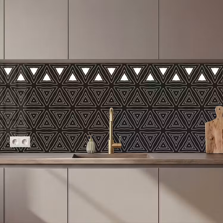 Geometrie - Design - Mozaïek keuken achterwand 2 middel 871 zz_3dshopping