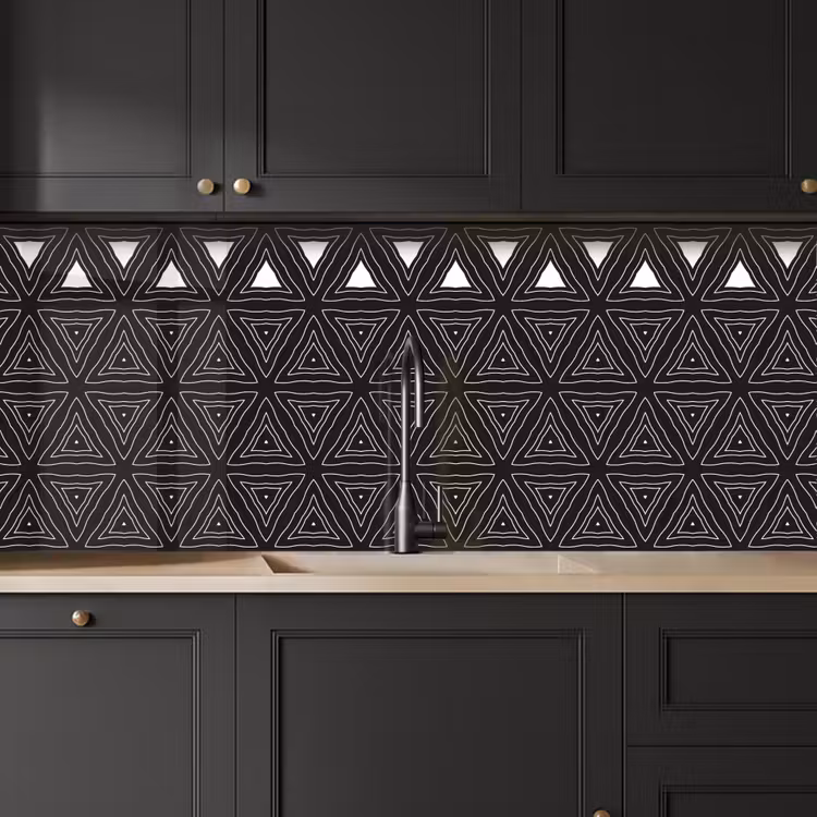 Geometrie - Design - Mozaïek keuken achterwand 2 middel 871 -sfeer1