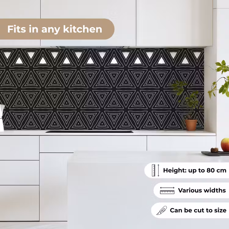 Geometrie - Design - Mozaïek keuken achterwand 2 middel 871 -sfeer4_UK
