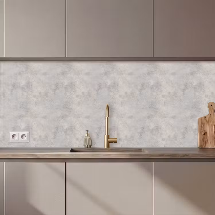 Grijs - Beton - Industrieel keuken achterwand 2 middel 871 zz_3dshopping