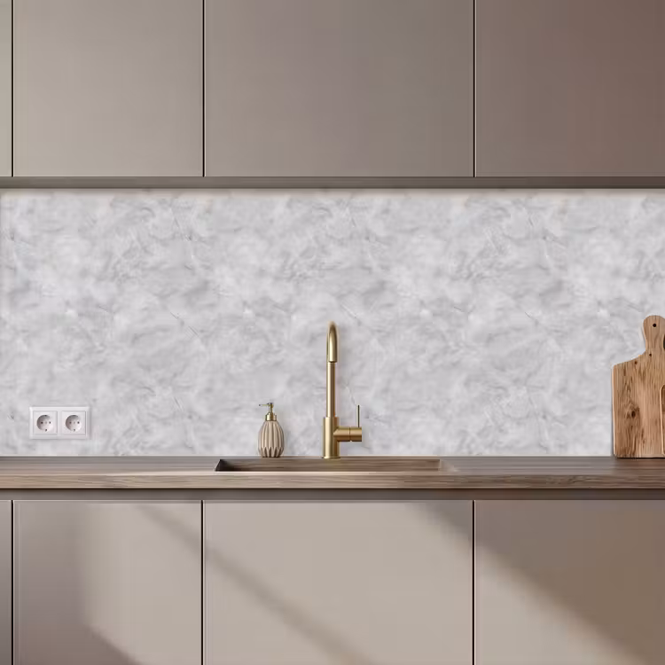 Grijs - Marmer - Mat keuken achterwand 2 middel 871 zz_3dshopping