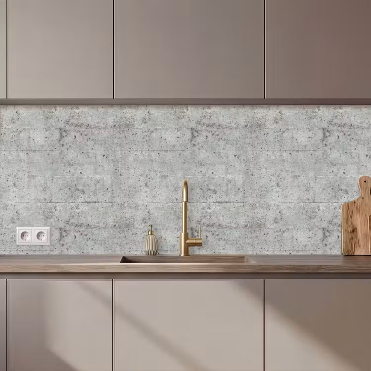 Grijs - Muur - Poriën keuken achterwand 2 middel 871 zz_3dshopping