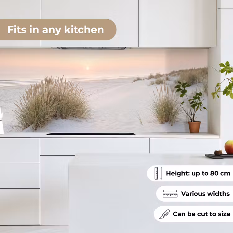 Horizon - Duinlandschap - Zand keuken achterwand 2 middel -sfeer4_UK