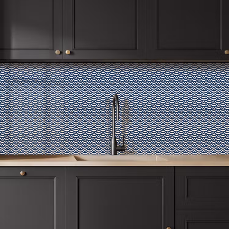 Japan - Boog - Patronen keuken achterwand 2 middel 871 -sfeer1