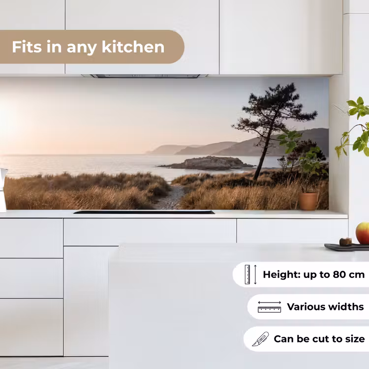 Landschap - Kust - Duinen keuken achterwand 2 middel -sfeer4_UK