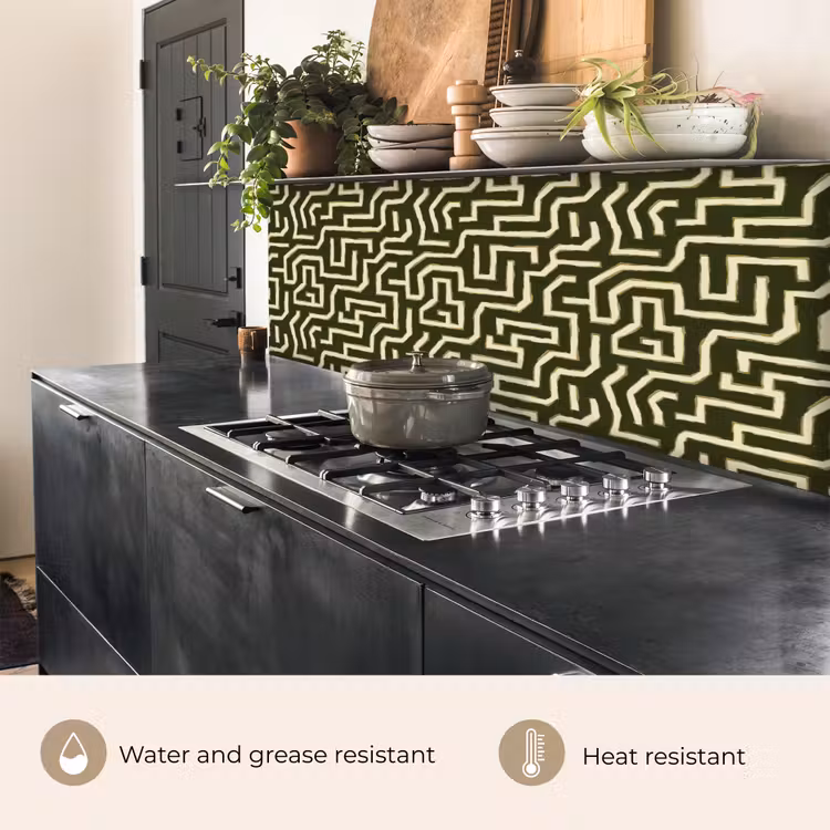 Lijnen - Abstract - Groen keuken achterwand 2 groot 857 -usp_EN