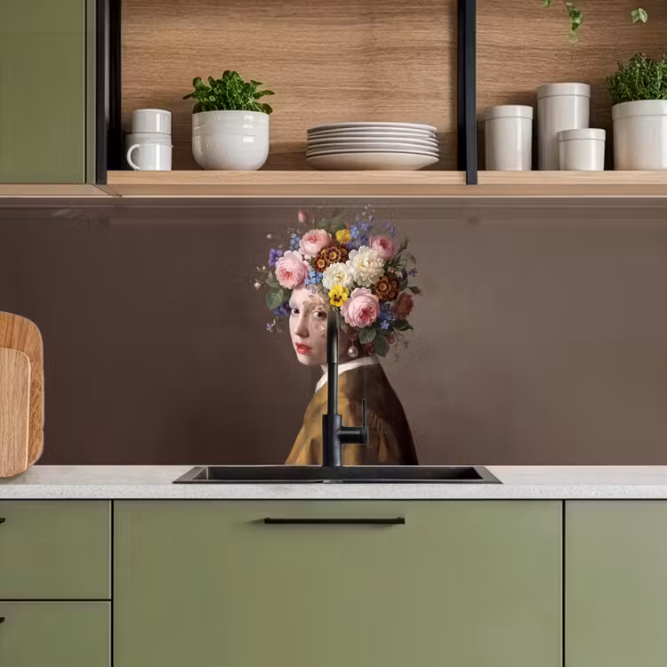 Meesterwerk - Modern - Kleurrijk keuken achterwand 2 middel -sfeer3