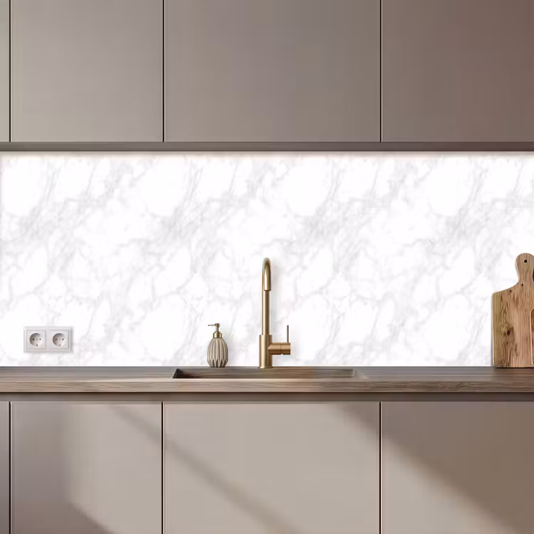Minimalistisch - Wit - Grijze aders keuken achterwand 2 middel 871 zz_3dshopping